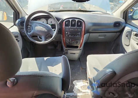 2005 Chrysler Town & Country Lx из США, поврежденный, VIN 2C4GP44R75R385306